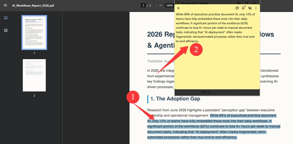 Copy Text from a Selectable PDF on a Browser