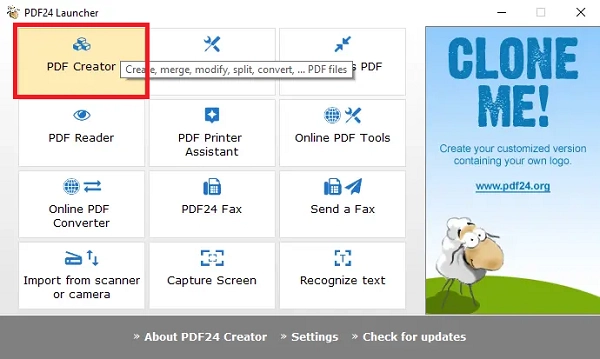 How to Remove Password from PDF with PDF24
