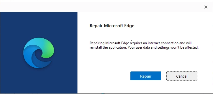 Repair App Installation