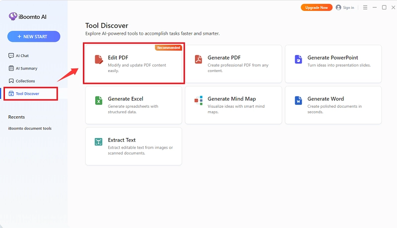 White Out PDF with iBoomto AI