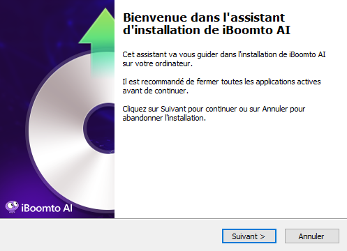 Finir installation de iBoomto AI