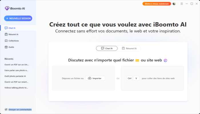 Lancer iBoomto AI sur Windows