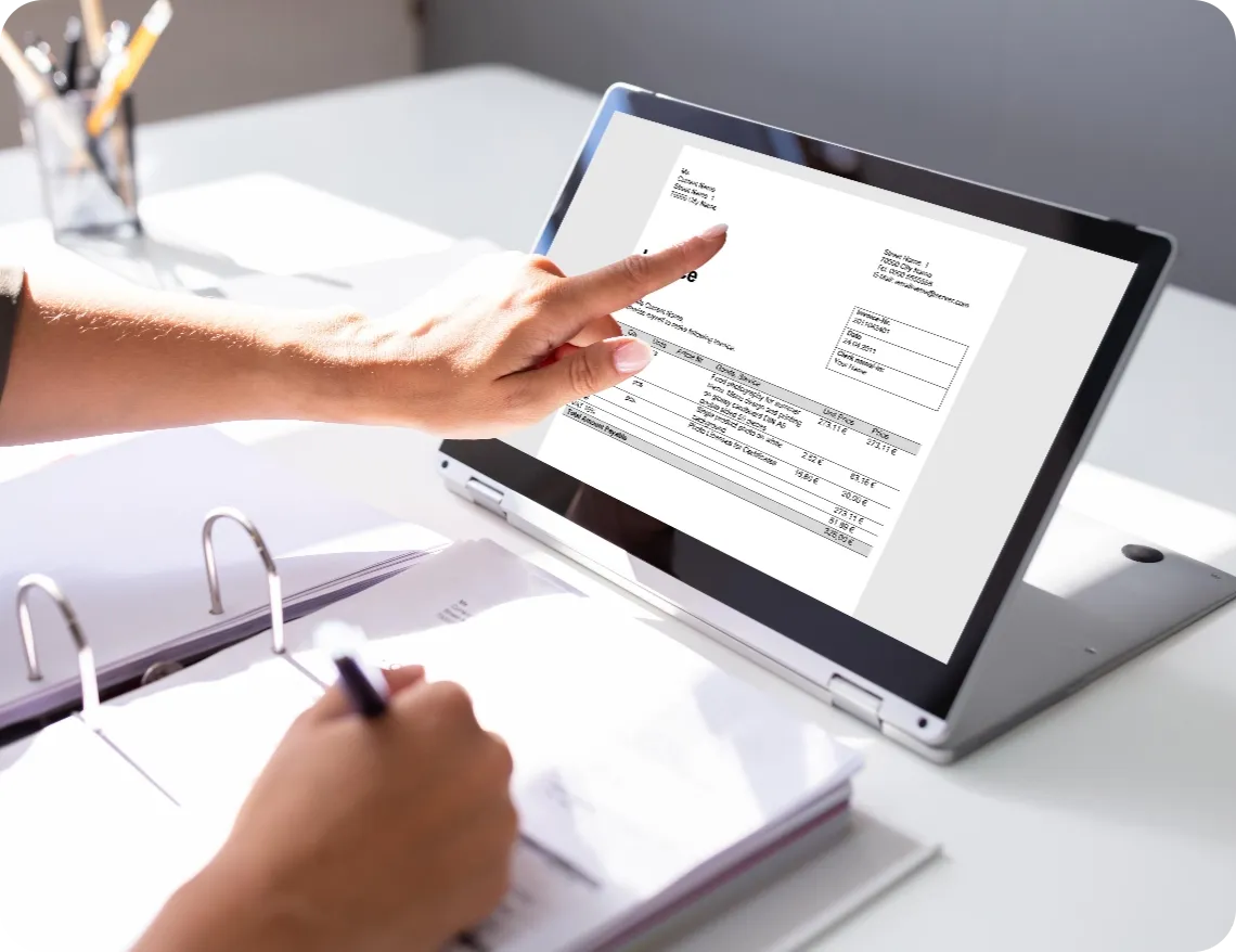 Extract Text from Invoice PDF